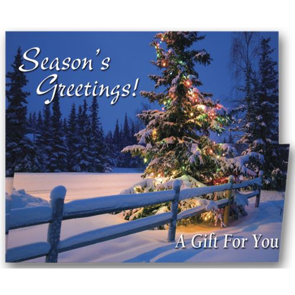 Splendorous Gift Christmas Coupon Cards 