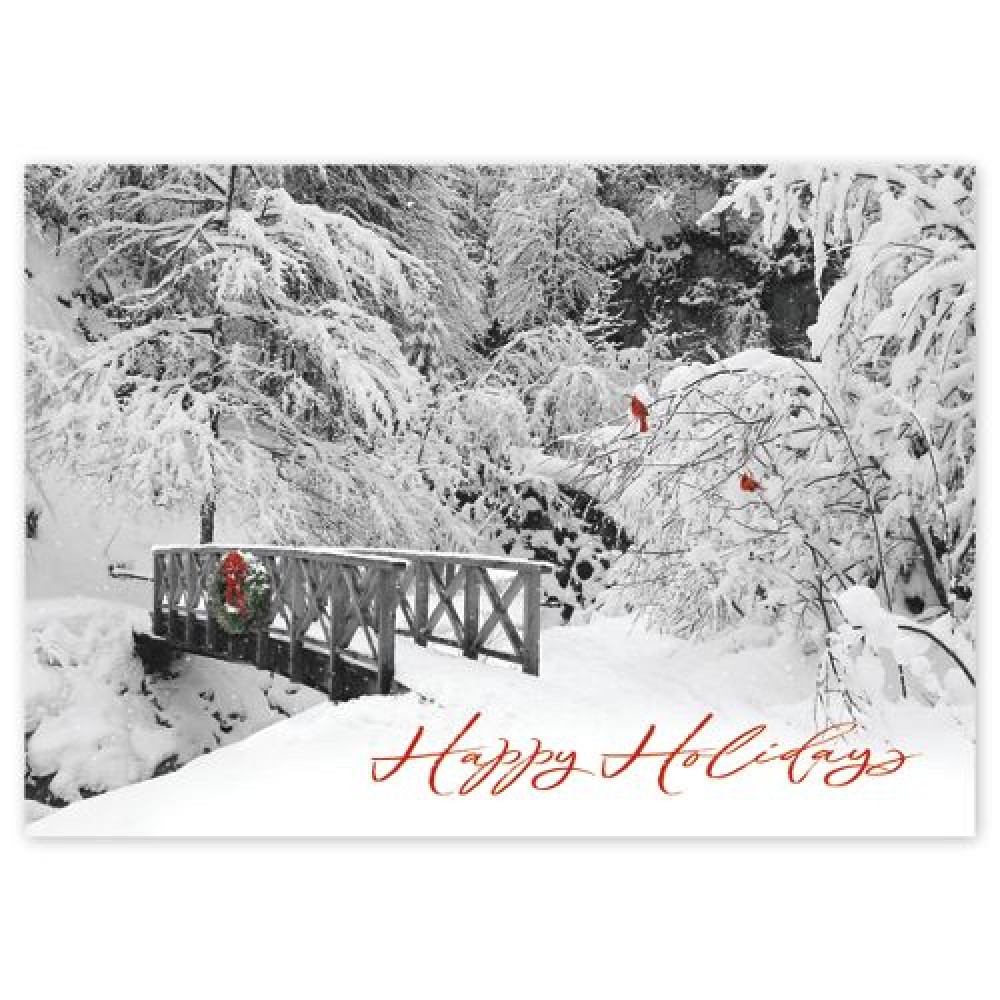 Peaceful Perch Holiday Cards 