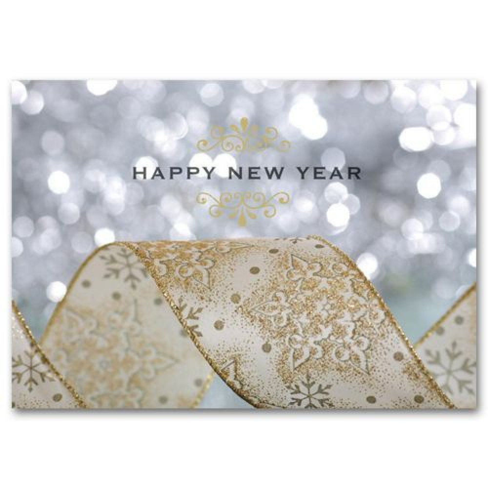 New Year Glitter Cards 