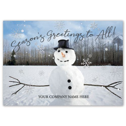 Mr. Frosty Holiday Greeting Cards