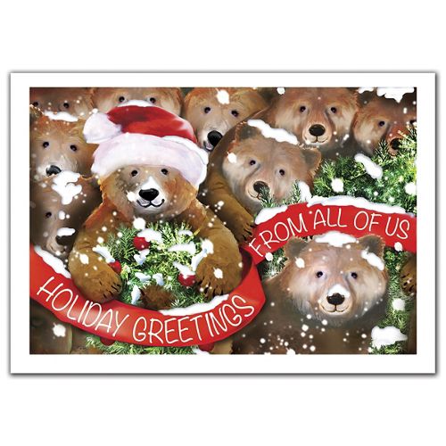 Beary Bunch Holiday Cards 