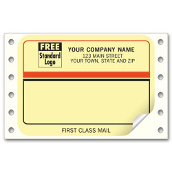 First Class Continuous Mailing Labels