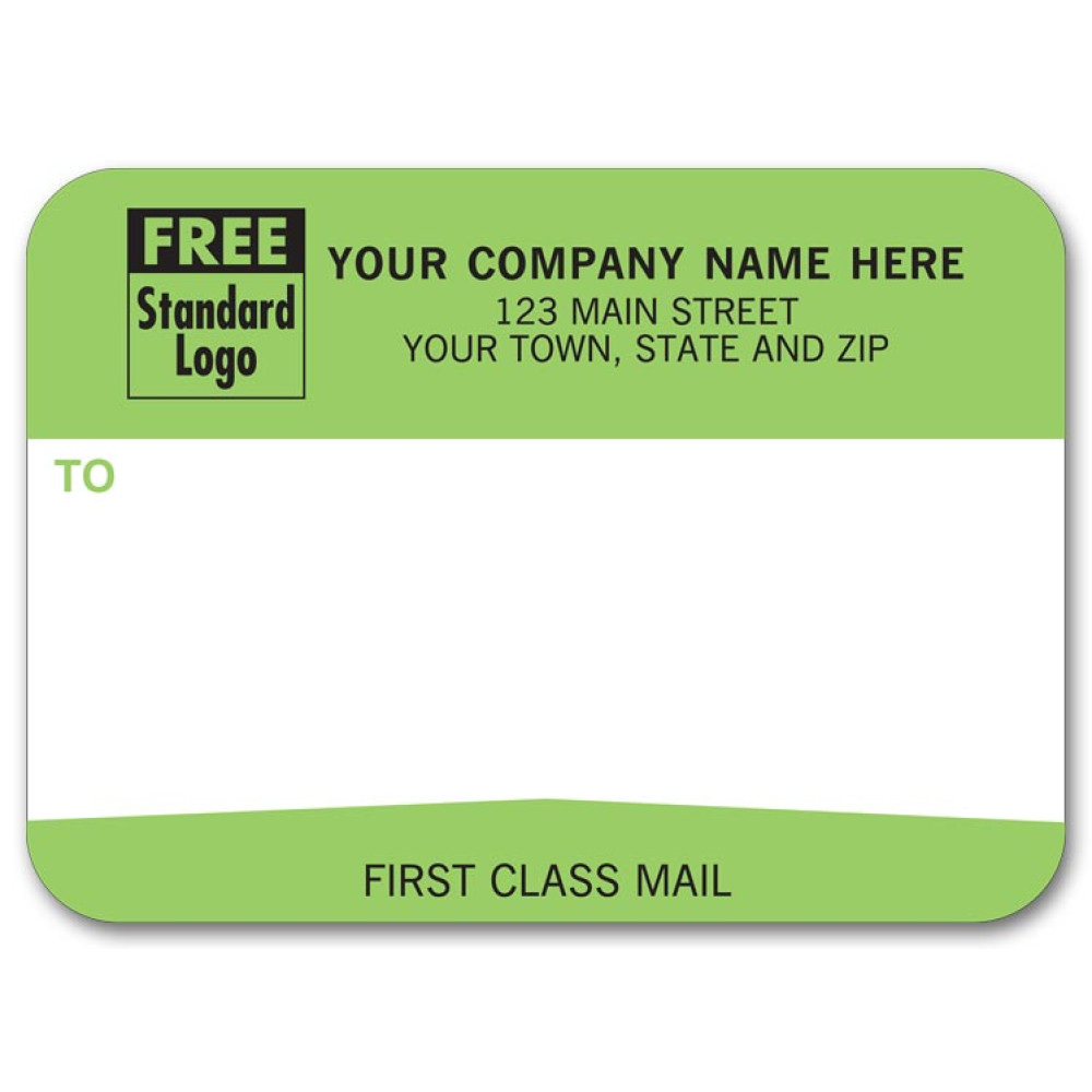 Bright First Class Mailing Labels 