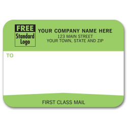 Bright First Class Mailing Labels