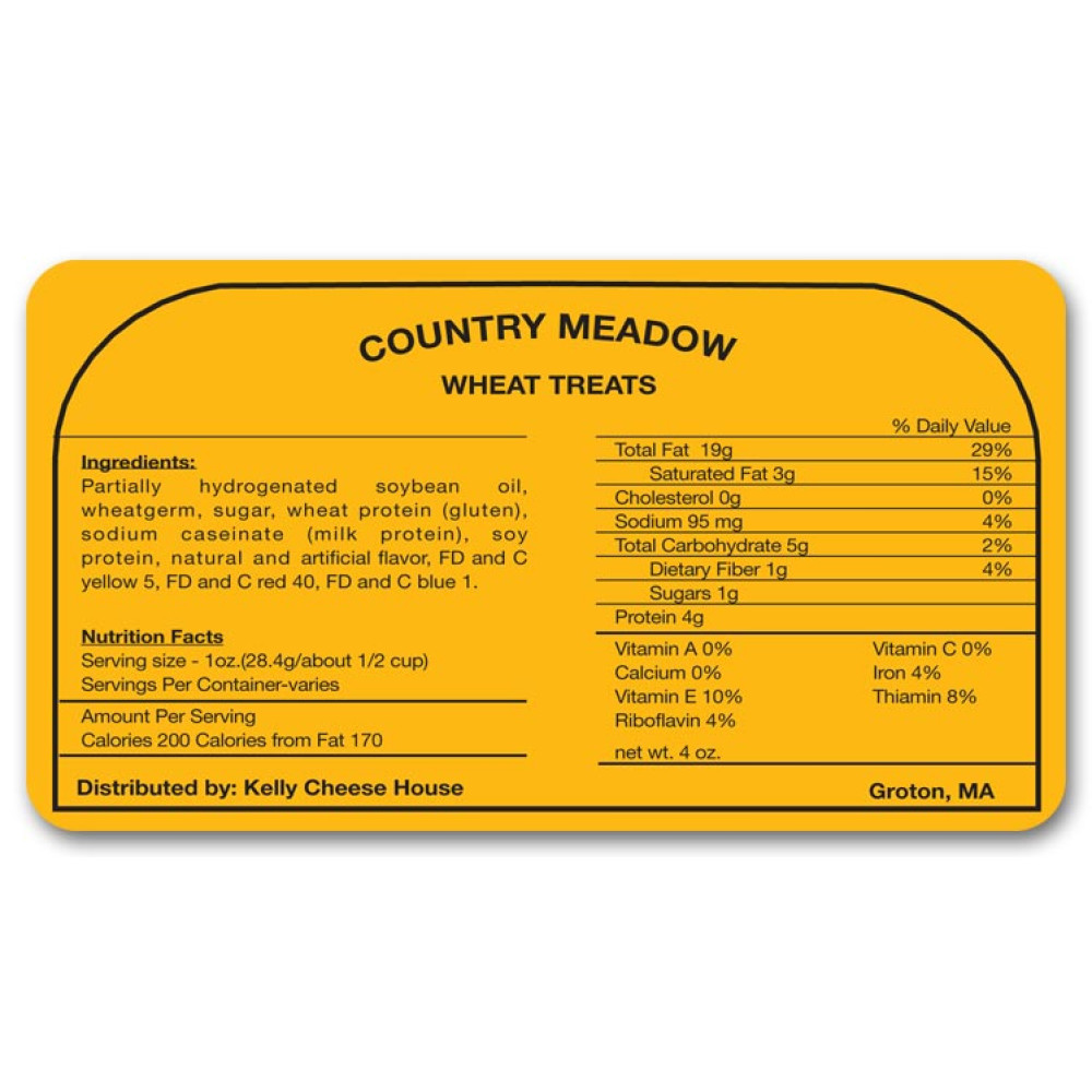 Product Description Business Labels 