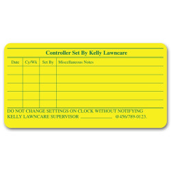 Rectangular Checklist Paper Labels