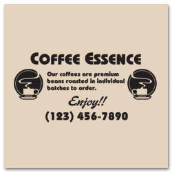 Business Address Advertising Label