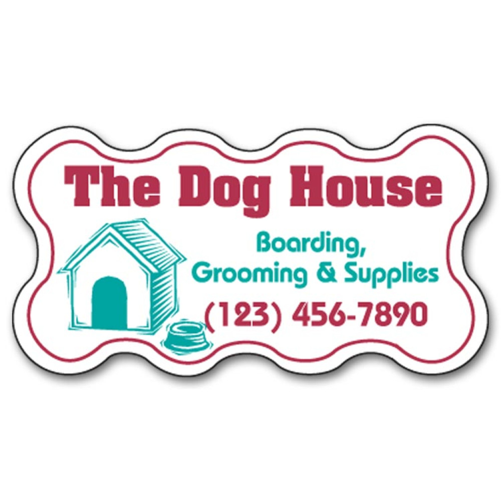 Scallop Business Address Label 