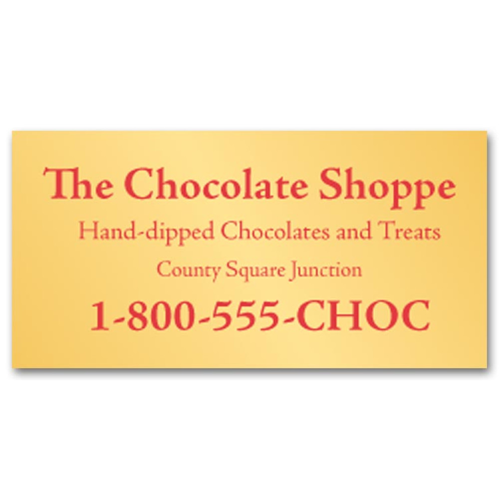 Business Advertising Address Labels 