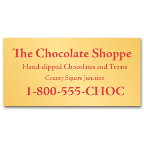 Business Advertising Address Labels 