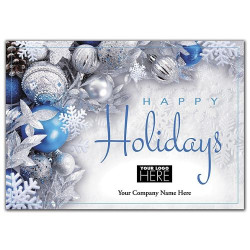 Blue Radiance Holiday Logo Cards