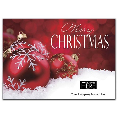 Christmas Ball Christmas Logo Cards 