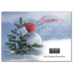 Mighty Green Tree Holiday Logo Cards