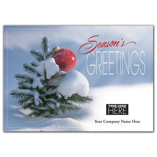 Mighty Green Tree Holiday Logo Cards 