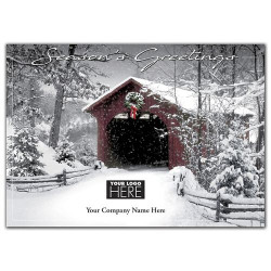 Scenic Silence Holiday Logo Cards