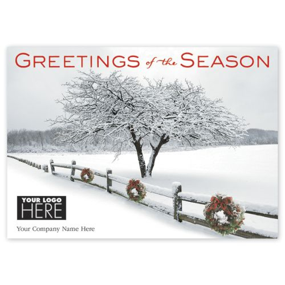 Winter's Appearance Holiday Logo Cards 