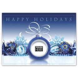 Sapphire Season Holiday Logo Cards