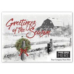 Country Greetings Holiday Logo Cards