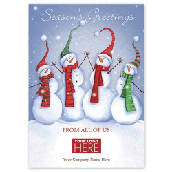 High Five Gang Holiday Logo Cards