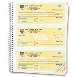 Custom Receipt Books