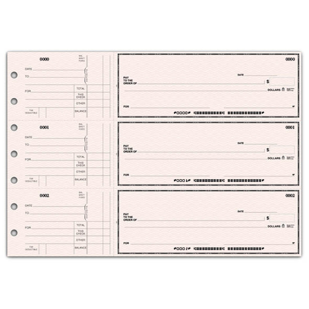 General Manual Business Checks - Business Checks Order