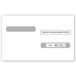 Laser W 2 Double Window Envelope