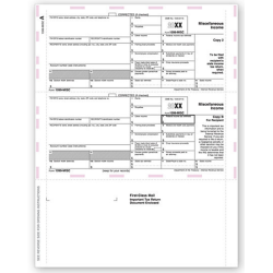 Laser 1099 MISC Income, Pressure Seal