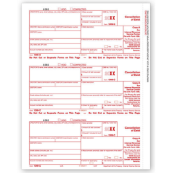 Laser 1099 C, Federal Copy A