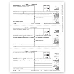 Laser 1098 Mortgage Interest, Lender or State Copy C