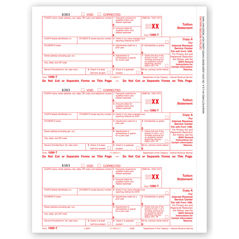 Laser 1098 T, Federal Copy A 