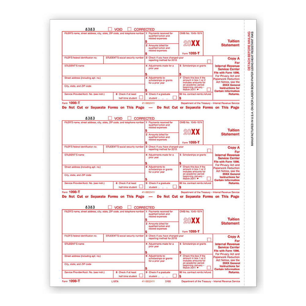 Laser 1098 T, Federal Copy A, Bulk 