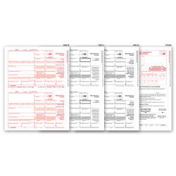 Laser 1099 MISC Income Set, 4 part