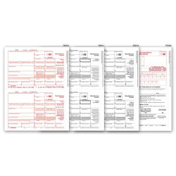 Laser 1099 MISC Income Set, 5 part