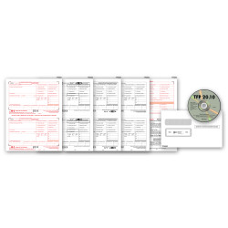 Laser W 2 Tax Form & Tax Software Bundle