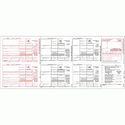 Laser 1099 MISC Income Set, 3 part