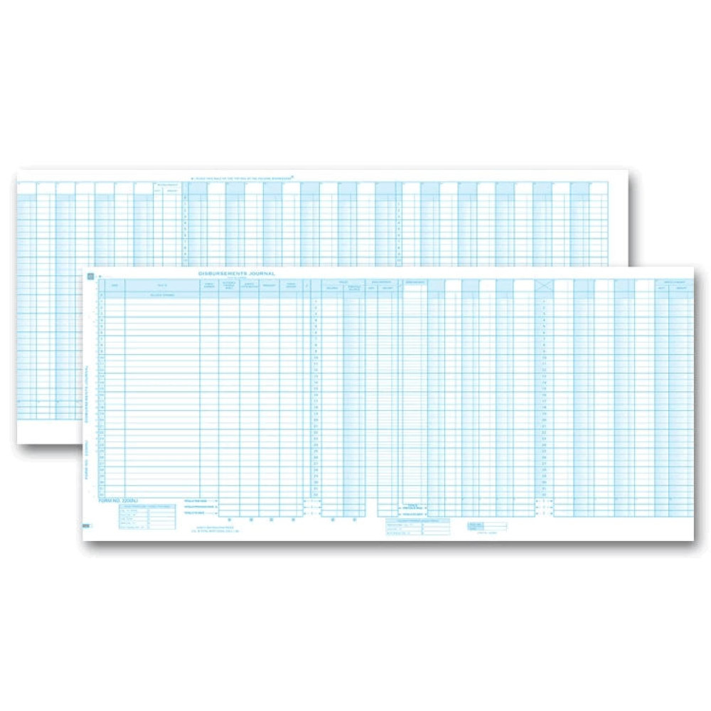  Accounts Payable Journals - One-Write Checks  - Business Checks  