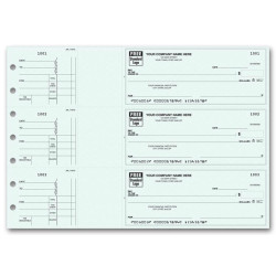 3-Per-Page End-Stub Voucher Check