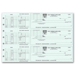 53228N, 3-To-A-Page Payroll Voucher Checks