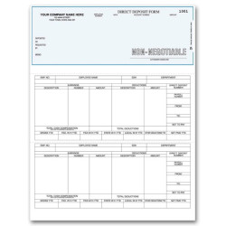 Laser Direct Deposit Form