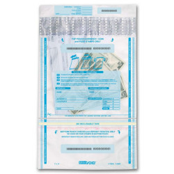 Checks & Cash Deposit Bags - 10 x 15 3/4