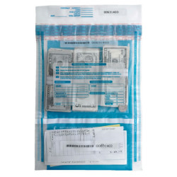 Checks & Cash Deposit Bags - 10" x 15 3/4"