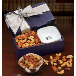 Four-Corner Bowl with Deluxe Mixed Nuts