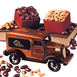 1938 Delivery Van with Chocolate Almonds & Jumbo Cashews