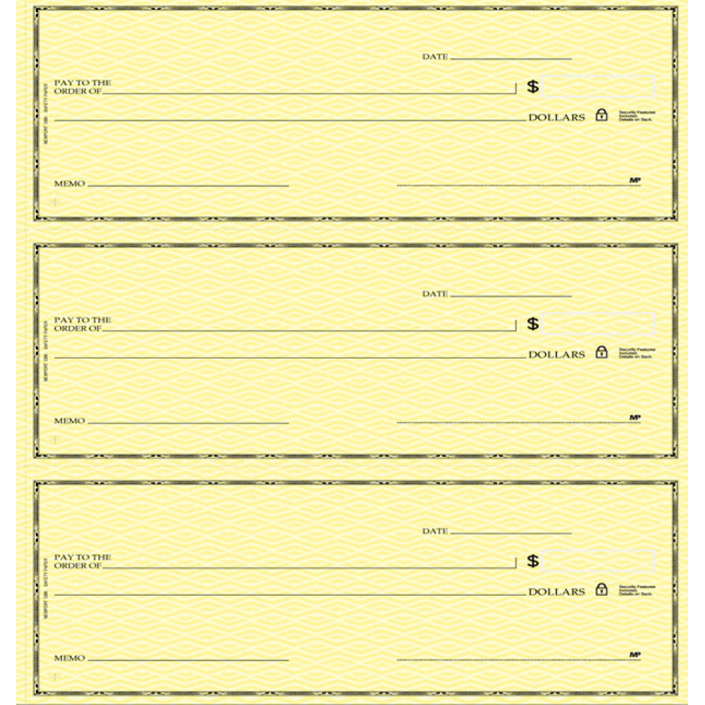 The Newport Deskbook, 3-On-A-Page Compact Size Checks